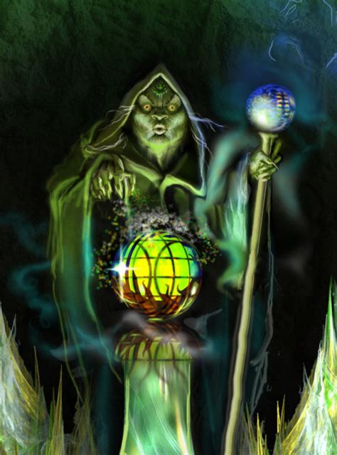 Conjuror green witch